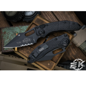 Microtech Borka Stitch Tactical Partial Serrated 169-2T