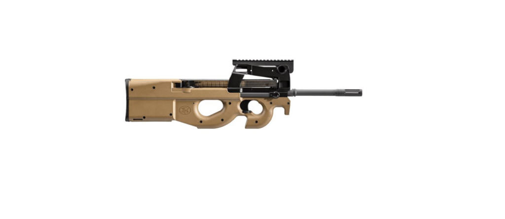 FN America Law Enf PS90 Semi-automatic 5.7x28mm 16.04″ Barrel Matte Finish Flat Dark Earth 0071