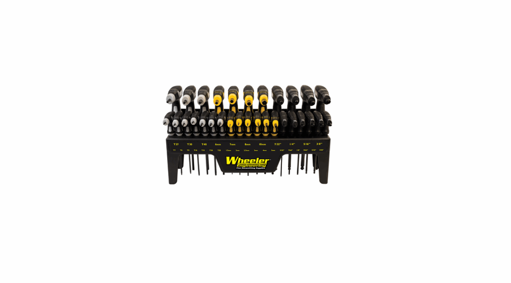 Wheeler 30 Piece SAE/Metric Hex and Torx P-Handle Set Wheeler