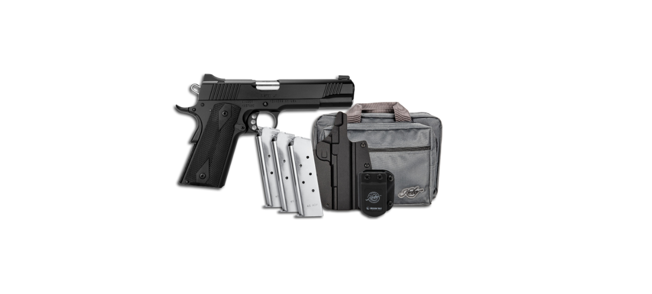 KIMBER CUSTOM LW CLUB BUNDLE 45ACP