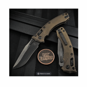 Microtech Amphibian Ram-Lok 137RL-1DLCTMS1 Antique Bronze Titanium