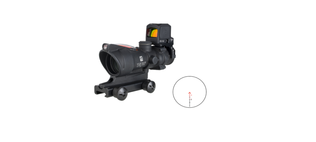 TRIJICON ACOG 4X32 RED CHEV .223 W/RCR TA31-C-100813 | INCL RCR 4085