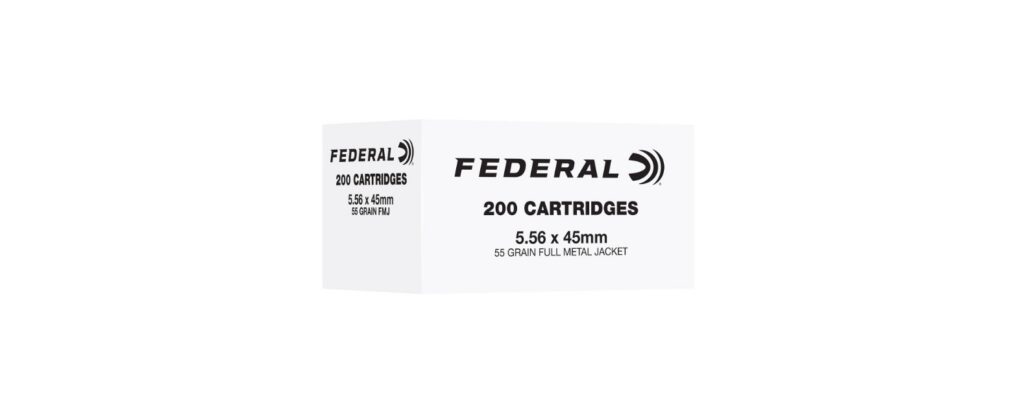 200 ROUNDS FEDERAL 5.56 NATO55 GRAIN