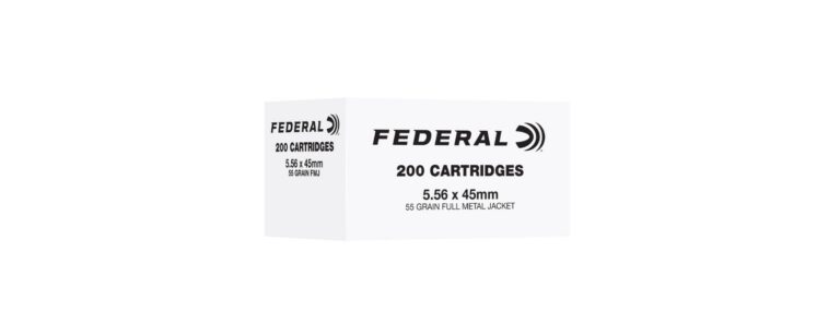 200 ROUNDS FEDERAL 5.56 NATO55 GRAIN