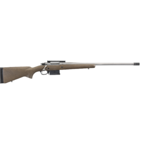 Ruger 47198 Hawkeye Long-Range Hunter Full Size 6.5 Creedmoor 5+1 22" Matte Stainless Steel Threaded Barrel 