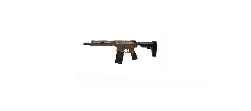 Daniel Defense DDM4 V7P Semi-automatic AR Pistol 300 Blackout 10.3″ Cold Hammer Forged Barrel MIL SPEC+ Brown Anodized Finish 0725