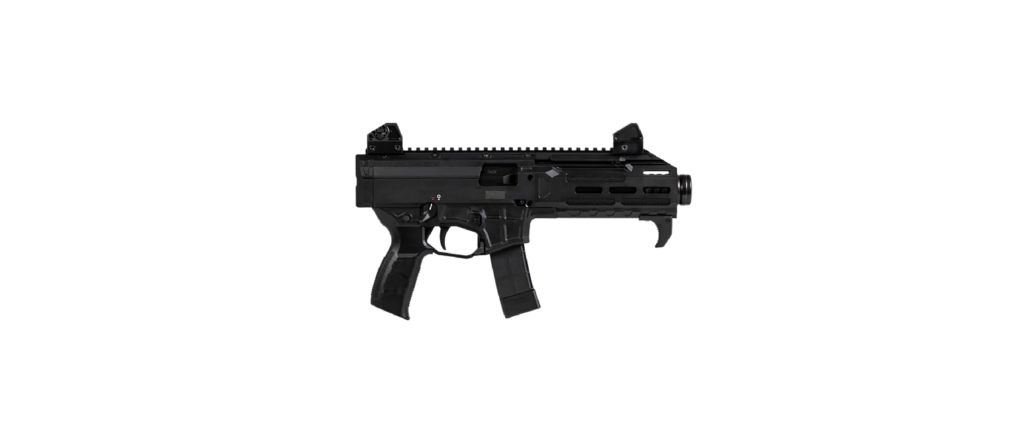 CZ SCORPION 3+ 9MM BK 7.8″ 20+1 ADJUSTABLE SIGHTS 4312