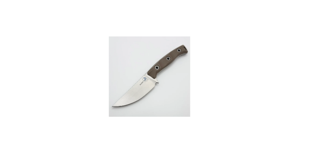 Microtech Akris w/ Dark Earth G-10 Handles & Stonewash M390MK 95-10DE-6