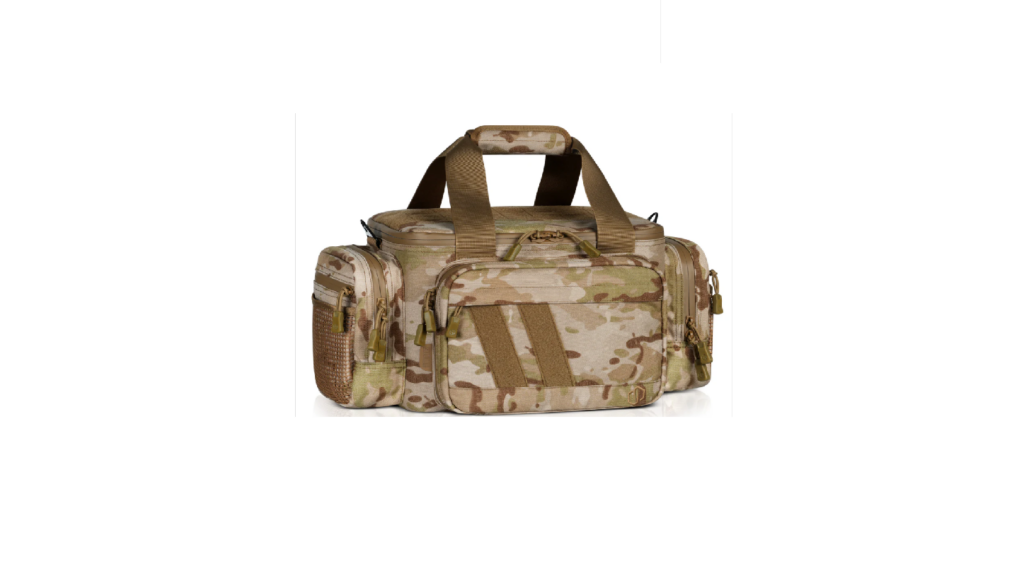 MultiCam Specialist Range Bag w/ 3 Pistol Sleeves Multicam Arid
