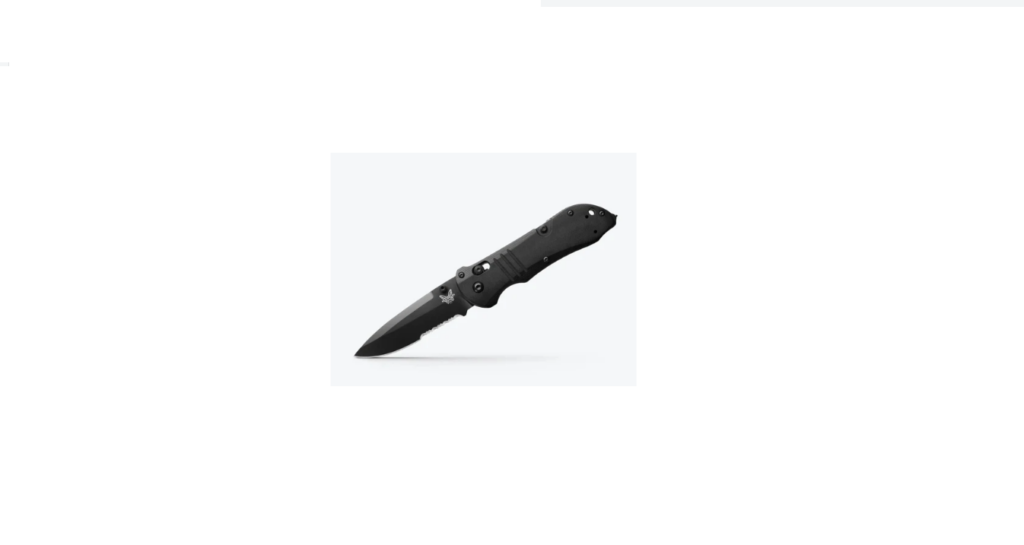 Benchmade Triage Black G-10 & Black S30V w/ Rescue Hook 917SBK