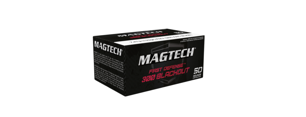 200 rds Magtech 300BLKB Tactical/Training 300Blackout 123gr Full Metal Jacket 9613