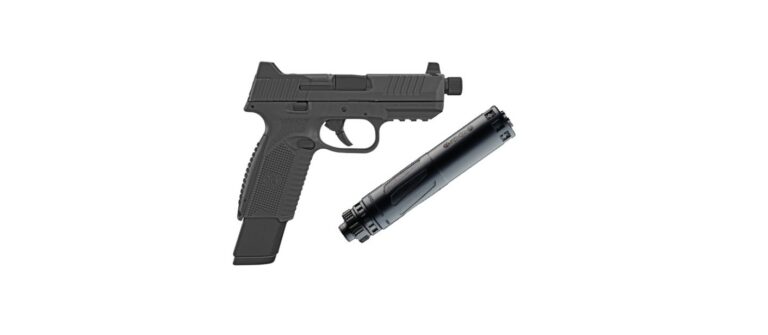 SUPPRESSED FN 509 TACTICAL W/ DEAD AIR RXD 910TI 0119/3644