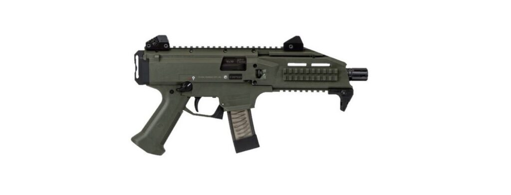 CZ Scorpion Evo 3 S1 Pistol 9mm OD GREEN 3551