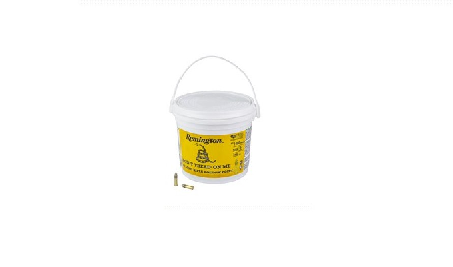 Remington Golden Bullet 22LR 36 Grain High Velocity Brass-Plated Hollow Point 1400 Rounds per Bucket 2791