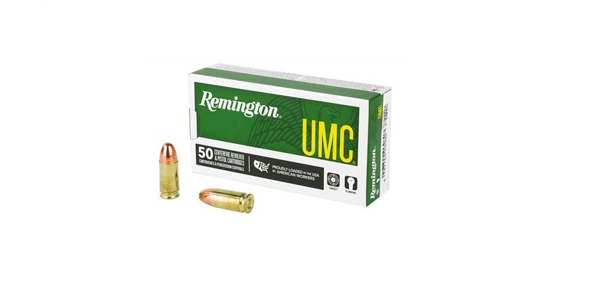 500 ROUNDS REMINGTON UMC 9MM 115 GR 9807